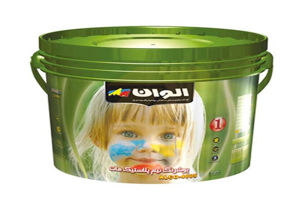 تصویر 2 از خرید و قیمت رنگ نیم پلاستیک الوان + فروش عمده